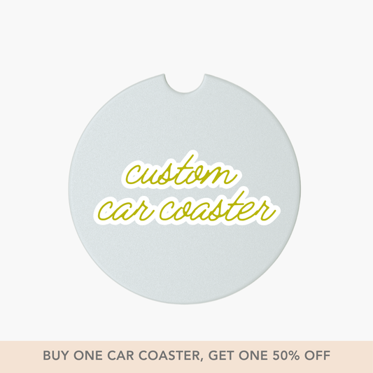 Custom Car Coaster